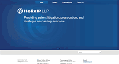 Desktop Screenshot of helixip.com